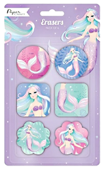 Mermaid Erasers Party Favours NZ