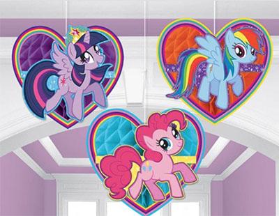 My Little Pony Honeycomb Hanging Decorations