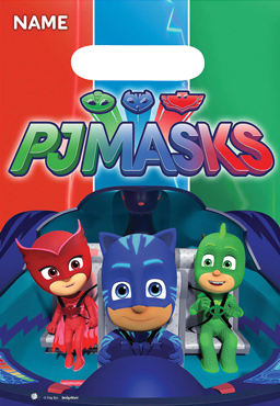 PJ masks loot bags pk8