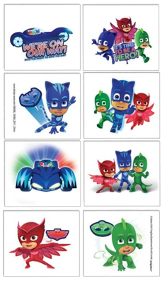 PJ Masks Party Tattoos nz