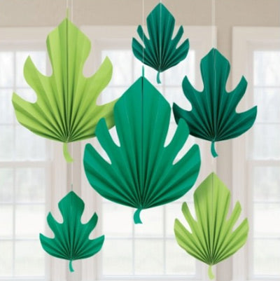 Palm Leaf Shaped Fan Decorations NZ
