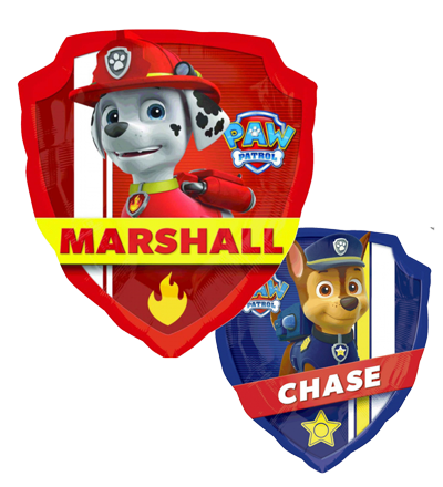 Paw PAtrol Double Sided Foil Balloon NZ