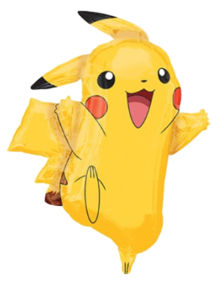Pikachu Pokemon Foil Balloon