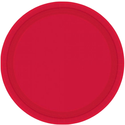 Red Large Party Plates NZ
