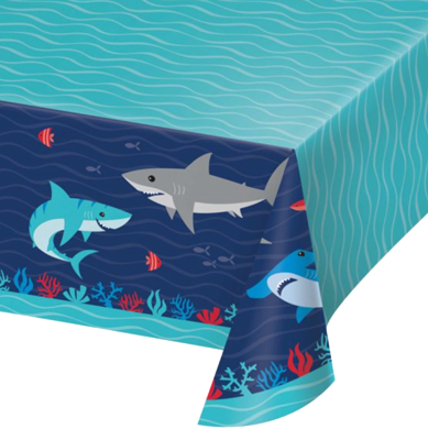 Shark Party Table Cloth NZ