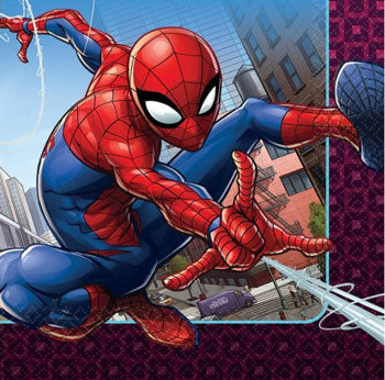 Spiderman Lunch Napkins NZ