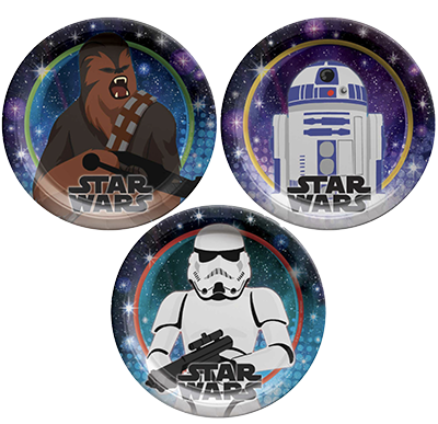 Star Wars Party Plates Small NZ