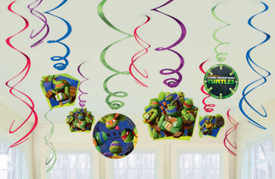 TMNT swirl decorations | Auckland