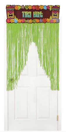 Tiki Hut Door Curtain NZ