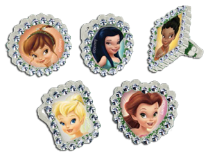 Tinkerbell Jewel Rings