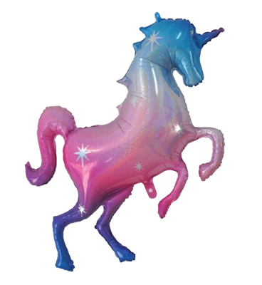 Large Unicorn Shaped Foil Balloon NZ