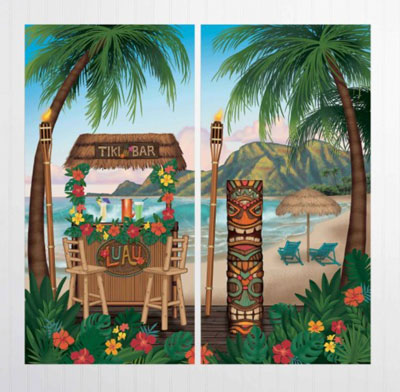 Vintage Tiki Scene Setter NZ