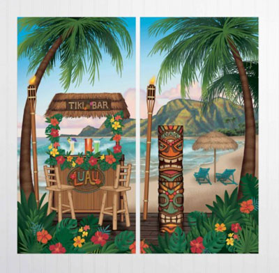 Vintage Tiki Scene Setter NZ