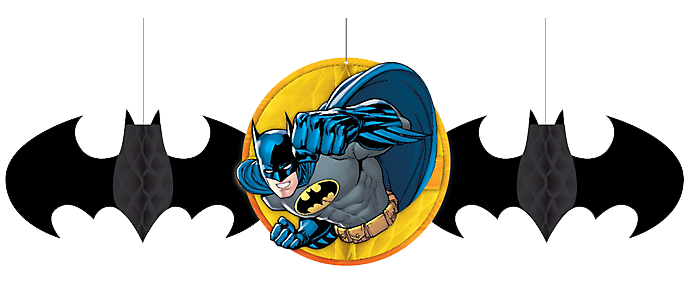 Batman Honeycomb Hanging Decorations