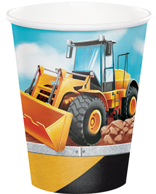 Big Rig Construction Party Cups