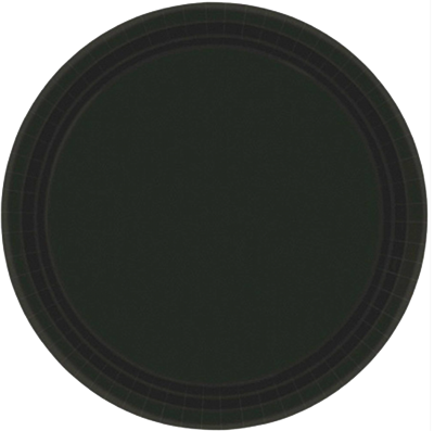 black party plates large NZ