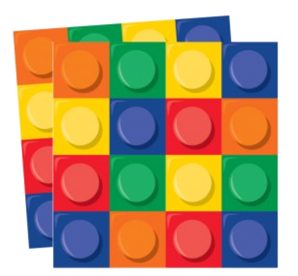 Lego Block Party Napkins