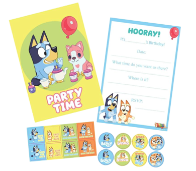 Buy Bluey Party Supplies in NZ Online - My Party Box –