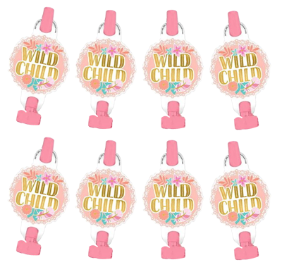 Boho Girl Party Blowers NZ