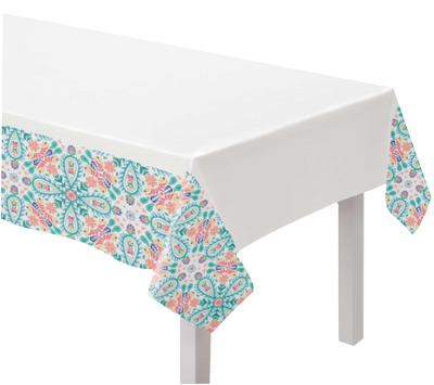 Boho Vibes Fabric Table Cloth NZ
