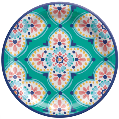 Boho Vibes Large Paper pLates NZ