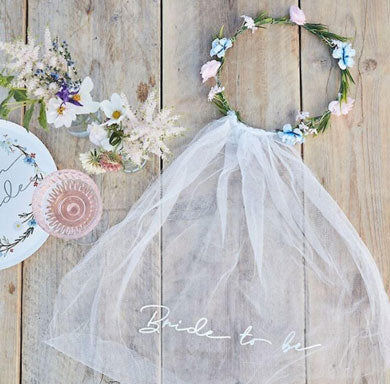 Bride to Be Floral Crown | Hens Party