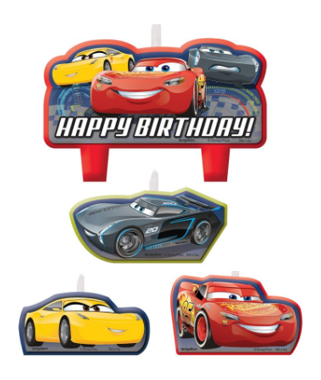 Cars 3 Party Candles NZ