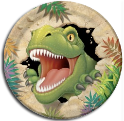 Dinosaur Dinner Plates