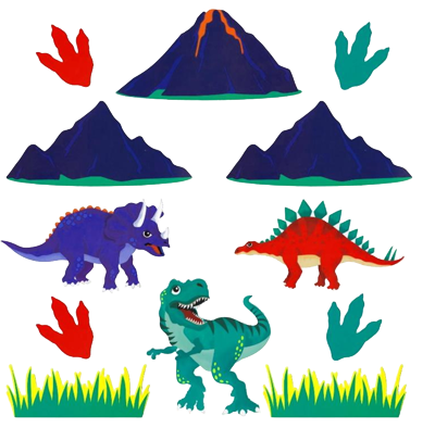 Dinosaur Wall Decorating Kit NZ