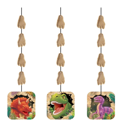 Dino Blast Hanging Cutouts NZ