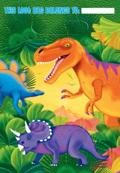 Dinosaur Loot Bags NZ