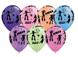 Disco Party Balloons