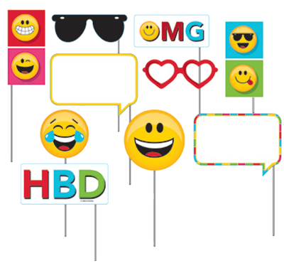 Emoji photo props nz