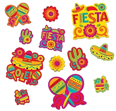 Fiesta Party Cut Outs