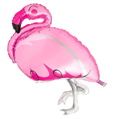 Flamingo foil balloon NZ