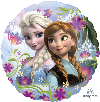 Frozen Elsa Anna Foil Balloon