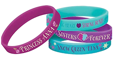 Frozen Rubber Bracelet Party Favours