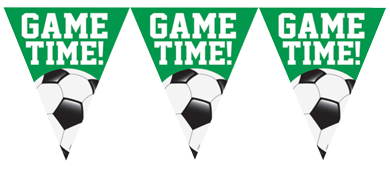 Goal TIme Soccer Banner NZ