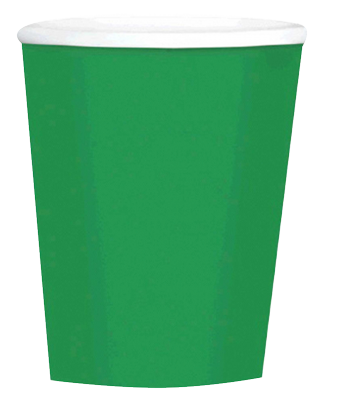 Festive Green Party Cups NZ