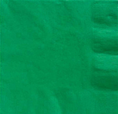 Festive Green Party Napkins NZ