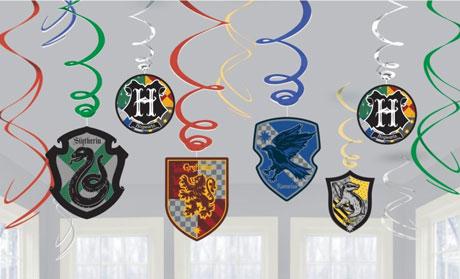 Harry Potter Swirl Decorations