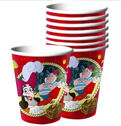 Jake and the Never Land Pirates Party Cups
