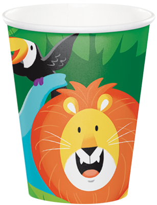 Jungle Safari Party Cups NZ