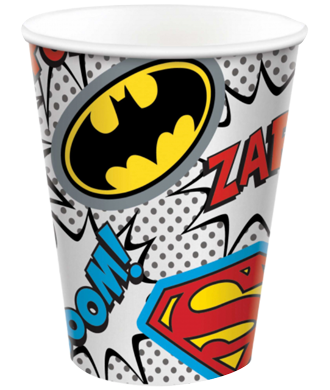 Justice League Party Cups NZ
