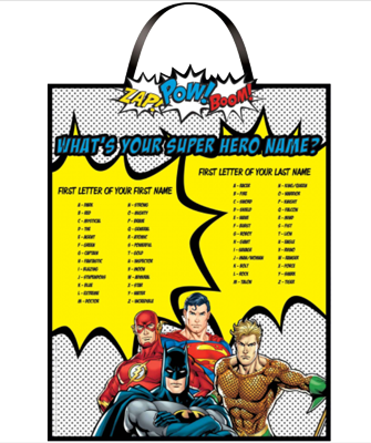 justice league name sign NZ