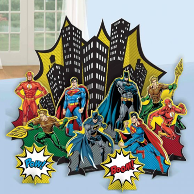 Justice League Table Decorating Kit NZ