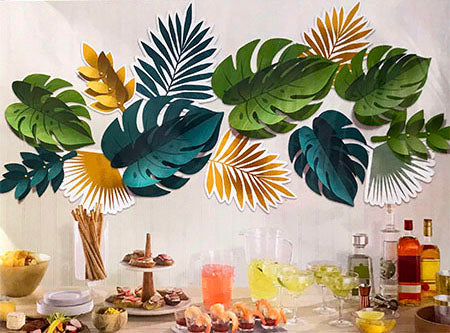 Key West Leaves Decorating Wall Kit NZ