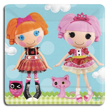 Lalaloopsy Party Dinner Plates