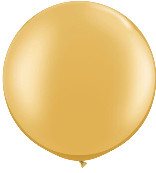 Metallic Gold Jumbo Balloons 60cm