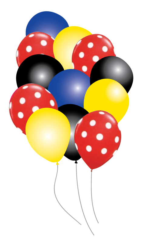 MIckey Mouse Party Balloons